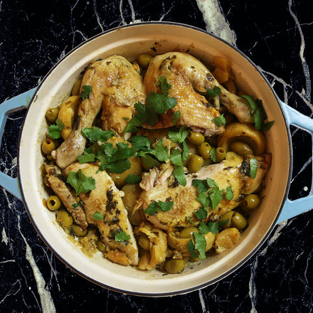 Recette Tajine De Poulet Aux Olives