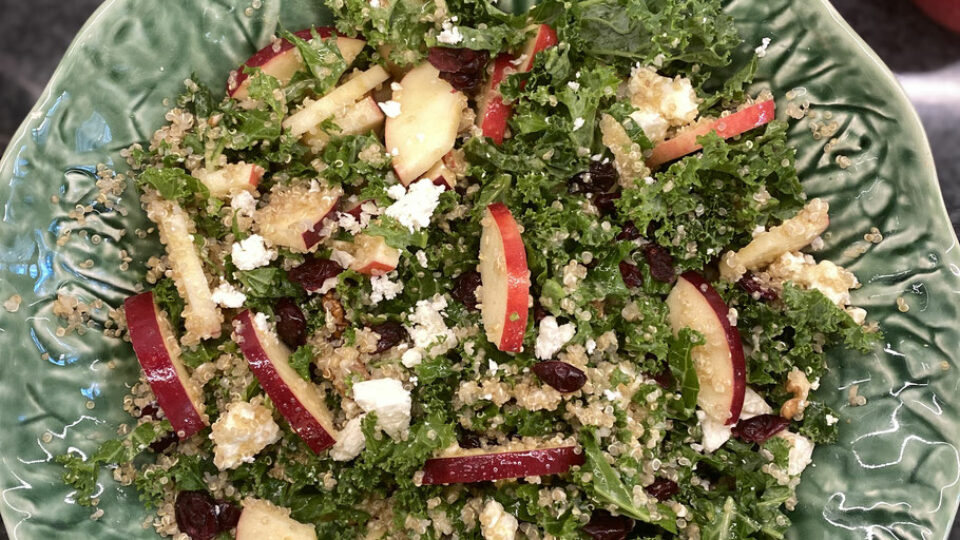 Recettes Salade De Kale Aux Pommes