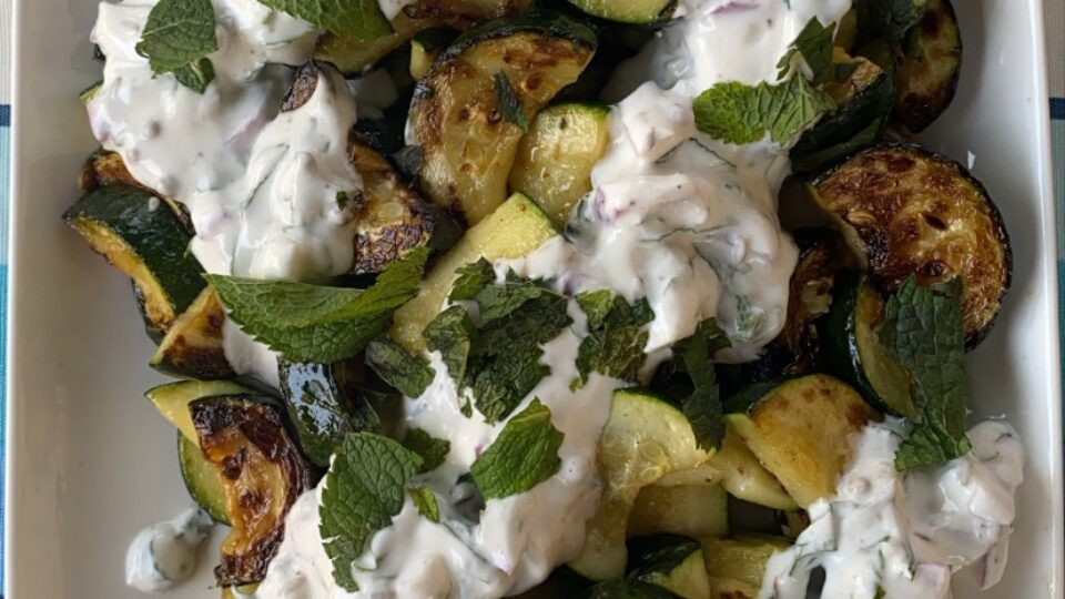 Recettes Courgettes Grillees Sauce Au Yaourt