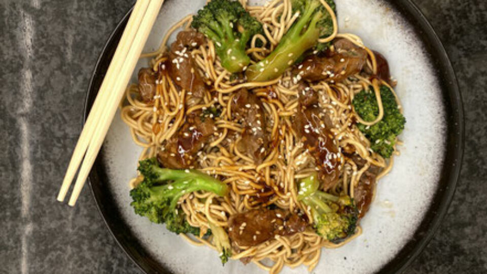 Recettes Nouilles Chinoise Sautées Au Bœuf